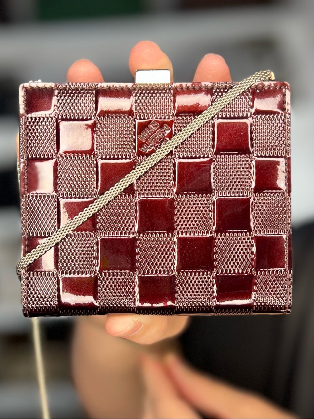 LV DAMIER VERNIS BAG